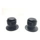 thumbnail image 1 of Juego de Manerales Hidroflud Color Negro Acabado Mate con Chapeton Material Zinc Griferia Convencional, 1 of 1