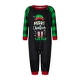 thumbnail image 2 of Elippeo  Family Christmas Pajamas 2023 Xmas Pjs Matching Sets Holiday Home Sleepwear Jammies Outfits, 2 of 10