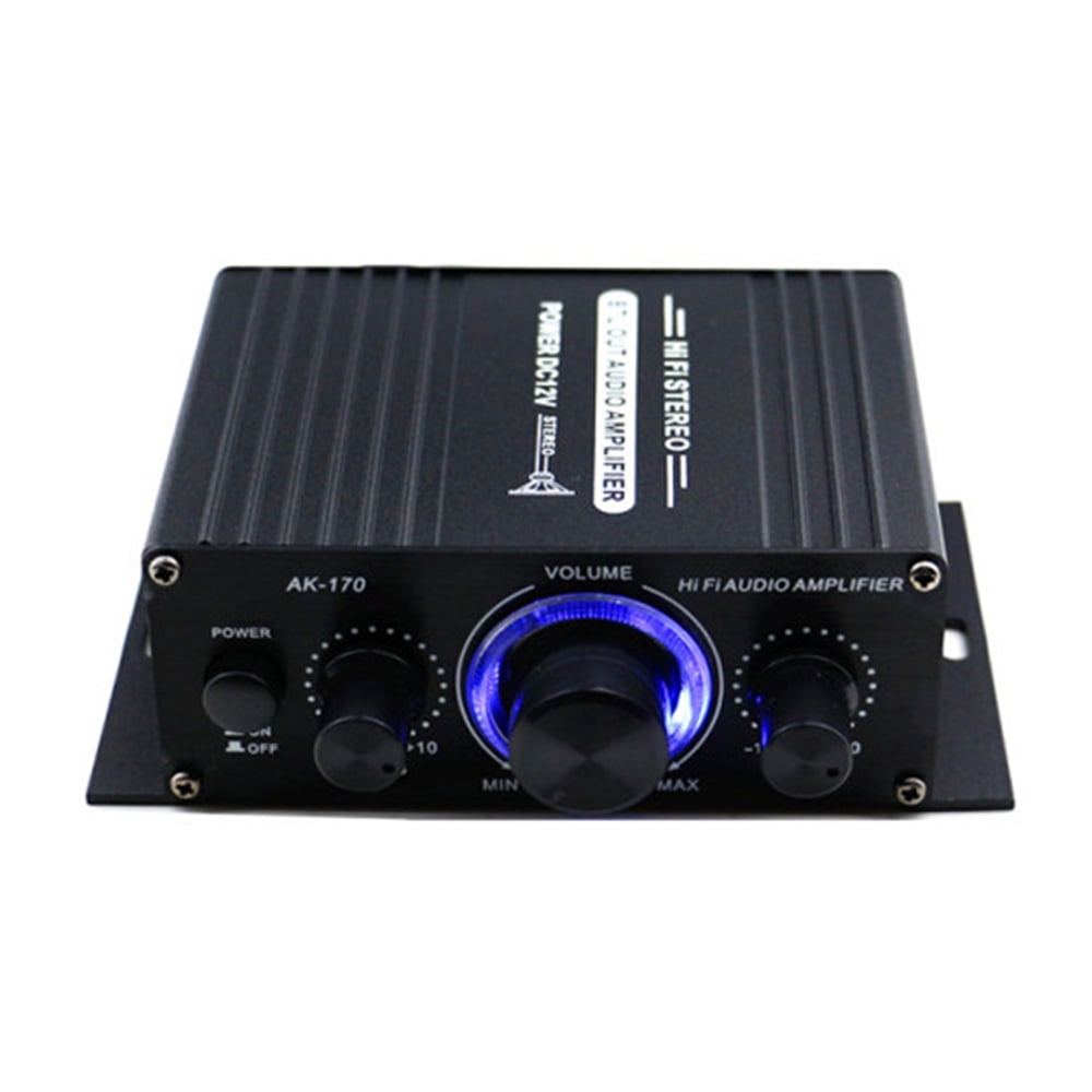 Stereo Verstärker Bluetooth Digital Power Amplifier FM HiFi Audio Amplifier Neu 
