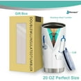 thumbnail image 4 of Doctor Gifts Tumbler 20oz, Doctor Gifts for Men Women, Birthday Gifts for Doctors - Gift for Doctor Coworker, Obgyn Gifts for Doctors, Best Doctor Gifts, Eye Doctor Gifts,Doctor Day Gift Mug, 4 of 6