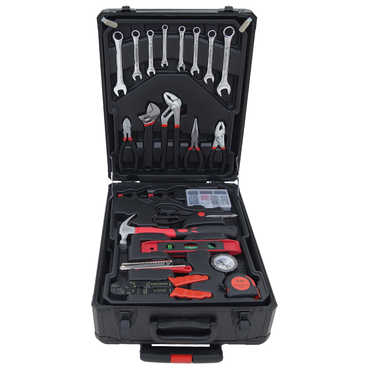 Hantinstom 678p Complete Home Tool Set, Versatile Rolling Tool Kit