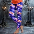 thumbnail image 2 of mgoYE Halloween Pajamas Women Pants High Waisted Tummy Control Printed Soft Stretchy Workout Yoga Pants Woman Leggings Size XXL, 2 of 7