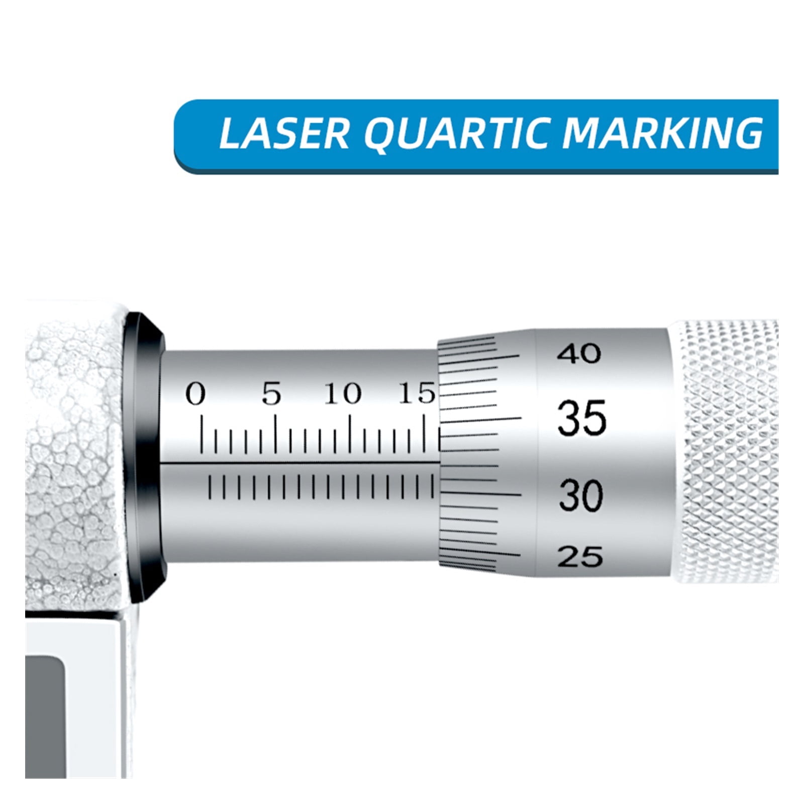 Digital Micrometer High Precision Outer Diameter Wall Thickness Caliper 0.001 Waterproof Electronic 0-25-50mm ,Easy to Use