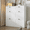 White--4 Flip Drawers, variant on Richya White Shoe Cabinet with 2 Flip Drawers,Shoe Racks Storage Cabinet with 2 Drawers for Entryway