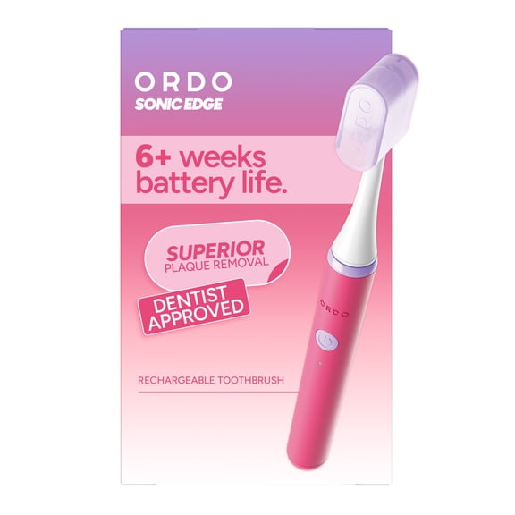 Ordo Sonic Edge Rechargeable Toothbrush - Paradise Pink