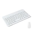 thumbnail image 3 of sweethay Teclado inalámbrico universal recargable para tableta con bolsa de almacenamiento para ratón Juegos de teclado y mouse para computadora Blanco 7.9 pulgadas Tipo 2, 3 of 8