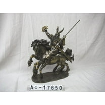 Norse God Odin Bronze Finish Statue Pagan Viking