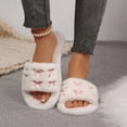 thumbnail image 6 of Fuzzy Slippers Ofreoo Women's Fashion Casual Winter Home Indoor Cotton Slippers, 6 of 8