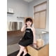 thumbnail image 1 of Falda de tirantes de seda de hielo de verano para niñas, falda de princesa para niñas, vestido grande para niñas, camisón de tesoro para mujeres, 1 of 5