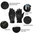 thumbnail image 2 of Heated Gloves for Men Women USB Electric Touchscreen Warm Gloves for Motorcycle Skiing Skating Snow Hiking, 2 of 7