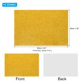thumbnail image 2 of Uxcell 2mm(1/10") Thick Adhesive Glitter Foam Sheet 16x24inch(40x60cm) Gold Tone, EVA Shiny Foam Board for Craft, 6 Pcs, 2 of 8