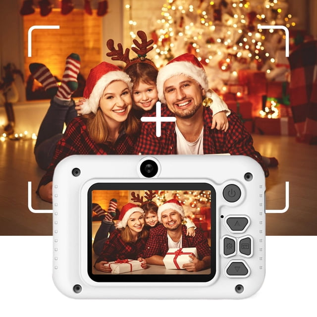 Teissuly Video Camera, Children's Holiday Gift High-definition Front And Rear Single Shot 2000W Mini 2.0 Inch Video Camera Can Take Pictures Without Card Teissuly WER2023112002917