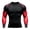 08#Red, variant on Mens Running Long Sleeve Shirt Quick Dry Compression Rash Guard for Men Athletic Gym Training Base Layer T Shirt Active Top