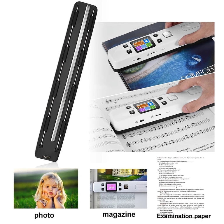A4 Mini Iscan Portable Document & Images Photo Scanner WiFi