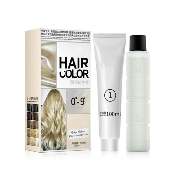 Smooth Hair Bleach,Hair Dye Professional Mild Hair Lightening Cream Hair Bleach Precision Engineered