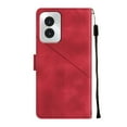 thumbnail image 4 of for Motorola G Stylus 5G (2025) Crossbody Wallet Case with Card Holder, Flip Folio Book Style Leather Shockproof Protective Phone Cover with Shoulder Strap for Motorola G Stylus 5G (2025), Red, 4 of 8