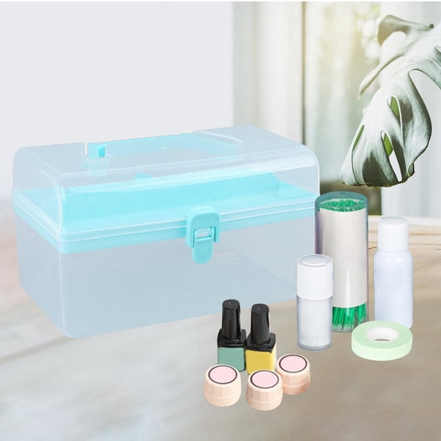 Caja de almacenamiento multifuncional Yinane con compartimentos 21,7x12,7x12,3 cm