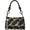 Black, variant on Oriental Crane Embroidered Pillow Handbag, Polyester Hobo Tote Bag for Women, 11.42*7.09*3.54inch