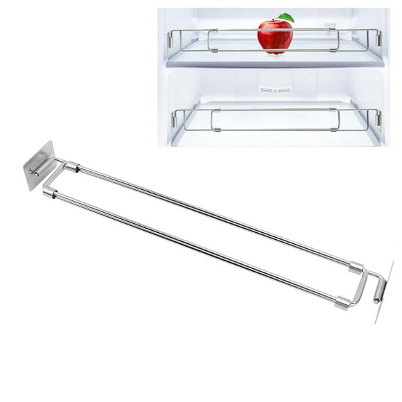 RV Refrigerator Bar, Sturdy RV Secure Adjustable Bar Rustproof Spillproof  for Travel