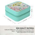 thumbnail image 2 of Shiartex Flowers Butterfly Jewelry Box Necklace Ring Earring Organizer Green, 2 of 5