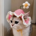 thumbnail image 4 of Woven Hats Headbands Wigs For Pets, Party Props Decorations, Warmth Protection, Cute Style, Cats Dogs, Festive Accessories, Comfortable Wear Hzhnb | Nylon,Spandex, Pink, 4 of 6