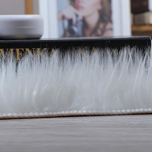 Grand Tapis En Peau De Mouton Toscana – Fourrure Véritable – 160 Cm – Neuf Sans étiquette