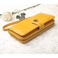 thumbnail image 4 of Soimiss 1Set RFID Wallet Women Multi-function Long Purse PU Yellow for Women, 4 of 5