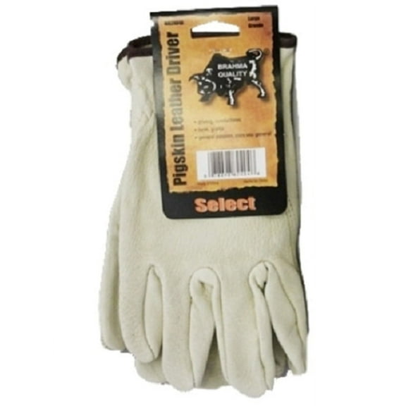 GLOVES PIGSKIN LEATHER (DRIVER) LARGE