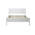 thumbnail image 4 of Max & Lily Full Size Bed Frame with Headboard, Solid Wood Platform Bed for Kids, White, 4 of 10