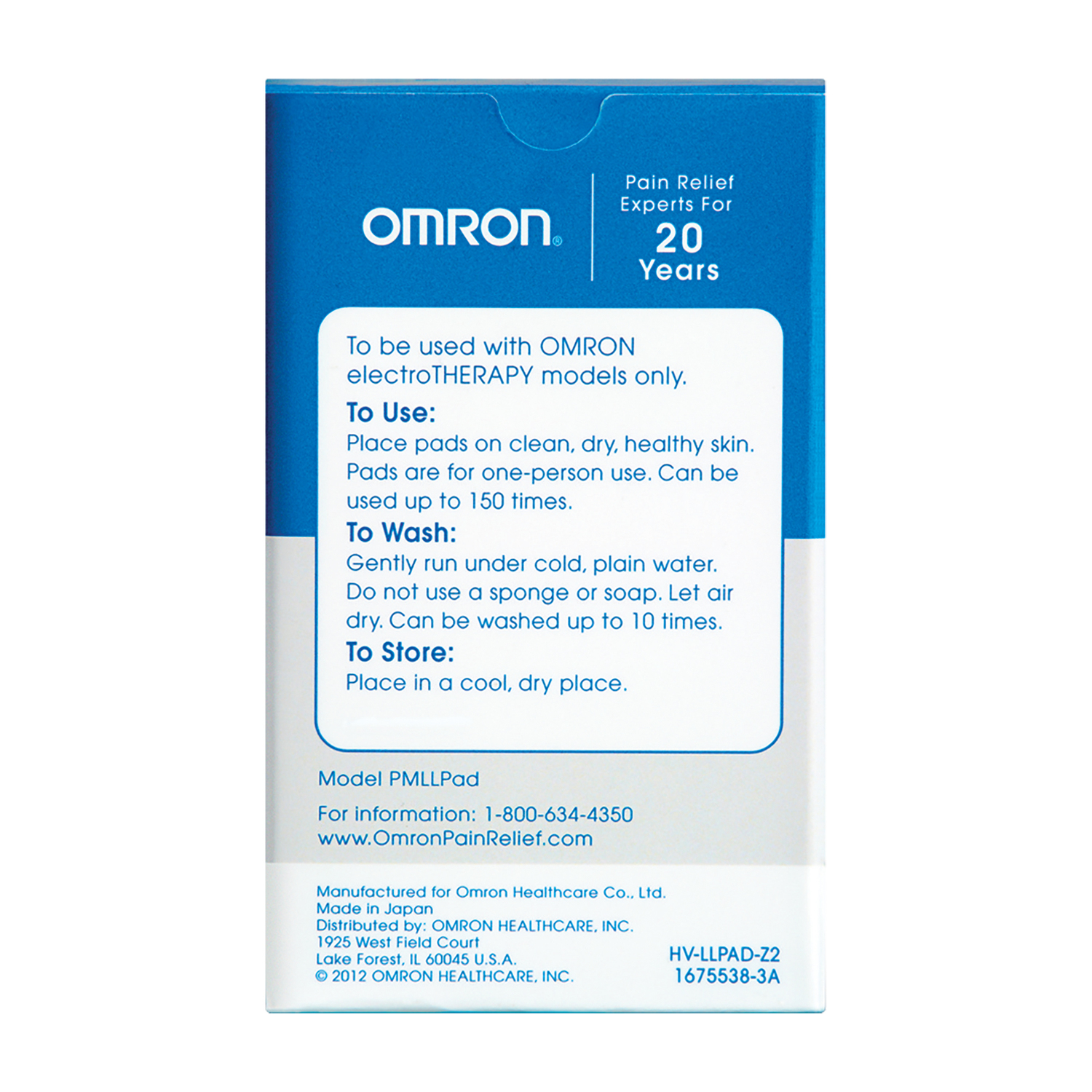 Omron ElectroTherapy TENS Long Life Pads photo 3