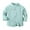 Green, variant on Timegard Baby Boy Shirts Button up Blouse Solid Color Clothes Long Sleeve Comfy Stand Collar Tops Fall