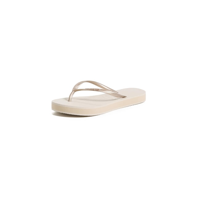 Sandalias Havaianas Slim Flatform Beige Talle 11/12