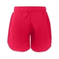 thumbnail image 5 of Girls Breathable Four Way Stretch Athletic Shorts for Running Gym Training Playground Sportswear Clothes Girls Shorts 3-4 Years, 5 of 9