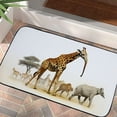 thumbnail image 4 of ONETECH Giraffe Square Floor Mat for Home Entrance Indoor Outdoor 19.68*39.37 in, 4 of 6