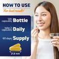 thumbnail image 3 of Vitamatic NAC Supplement N-Acetyl-L-Cysteine (NAC) with Milk Thistle 50:1 Extract - Supports Immune, Respiratory, Liver Health, 1200 mg per Serving, 120 Veg Capsules, 3 of 10