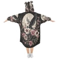 thumbnail image 2 of BZSMCE Wearable Blanket Hoodie Fashion Wings and Wishes Home Wear, 2 of 7