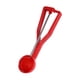 thumbnail image 4 of Cuchara para galletas Cuchara para galletas roja Fácil de agarrar Versatilidad Cuchara para helado para Diámetro interno de 52 cm, 4 of 9