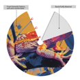 thumbnail image 2 of Sikiie Colorful Gecko Jungle Art 30-48 inches {designName} Print Christmas Tree Skirt Snowman Xmas Tree Skirt with Edge Christmas Decorations for Holiday Party-36", 2 of 7