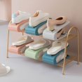 thumbnail image 2 of MIRACLE Shoe Pal Shoe Rack Storage Organizer For ClosetHeights Space Saver Slot Large Ventilated Base Stacker Shoes Holder, 2 of 9