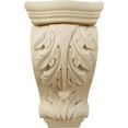 thumbnail image 2 of Ekena Millwork 8"W x 6 1/2"D x 15"H Large Farmingdale Acanthus Corbel, Rubberwood, 2 of 18