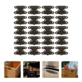 thumbnail image 4 of Miangastore Hasp Latches for Wood Boxes 20Set 1.4x0.9in, 4 of 8