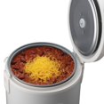 thumbnail image 1 of Aroma 8 Cup Pot Style Nonstick Cool Touch Rice Cooker and Food Steamer, White, 1 of 5