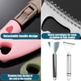thumbnail image 4 of Fish Scale Scraper, Stainless Steel, Portable, for Removing Fish Scales, Seafood Descaler Scraper, 4 of 8