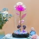 thumbnail image 5 of La cubierta de cristal florece la lámpara LED artificial con pilas de la luz LED de Rose para las mujeres, 5 of 5