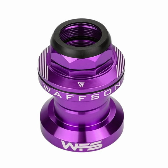 WFS AH.47 1 Inch Threaded Headsets Bearing External Cup , Purple, HS09ZQPUR