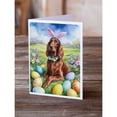 thumbnail image 2 of Irish Setter Easter Egg Hunt Greeting Cards Pack of 8 7 in x 5 in, 2 of 3