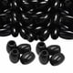 thumbnail image 4 of 100 cuentas de madera ovaladas, espaciadoras sueltas, barriles con agujero grande para rastas, collares, pulseras y proyectos de manualidades para el Negro, 4 of 8