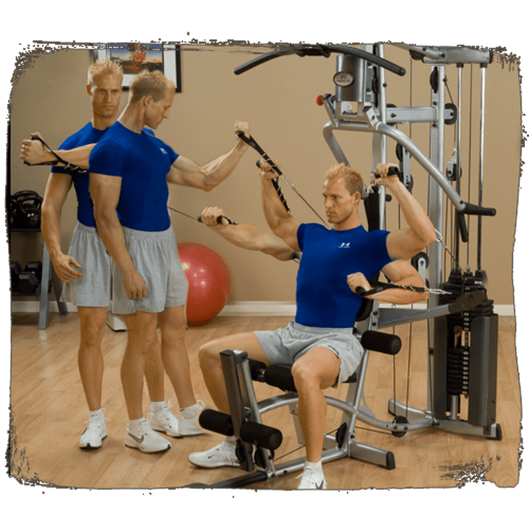 Body-Solid Powerline P2LPX210 Home Gym Equipment with Leg Press, 210 lbs. Weight Stack