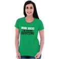 thumbnail image 3 of Work Sucks Going Hunting Funny Womens Slim Fit Graphic Tee Brisco Brands M, 3 of 5