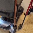 thumbnail image 3 of Wweixi Metal Cane Crutch Holder Bracket for Wheelchairs and Rollators, 3 of 6